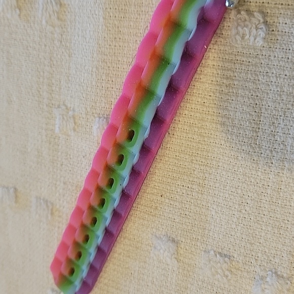 5 For 25.00/Justin Bieber Rainbow Jelly Watch,NWOT - Picture 5 of 6